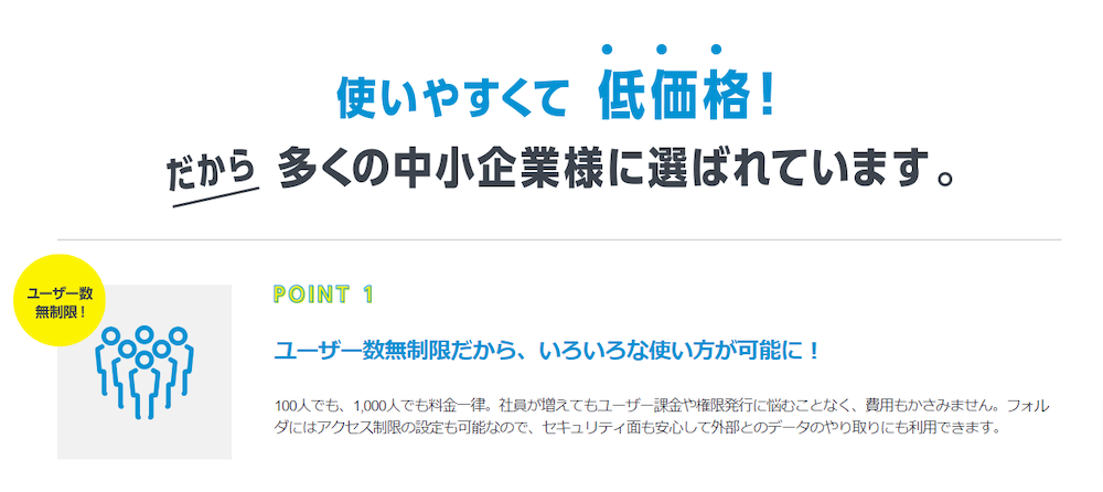 使いやすく低コストの使えるファイル箱